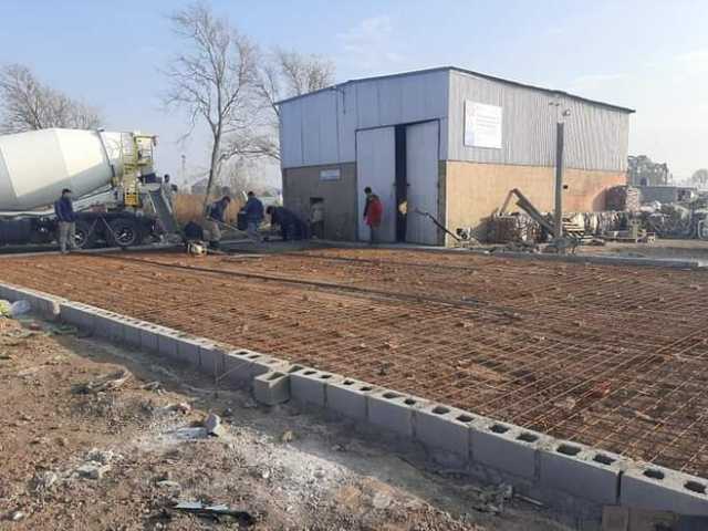 Construcción de Nuevo Galpón para la Planta de Reciclado de Residuos Sólidos