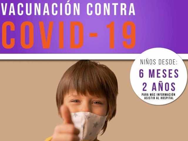 Vacunación contra COVID-19 para niños de 6 meses a 2 años