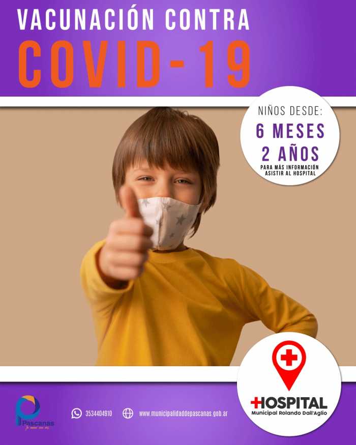 Vacunación contra COVID-19 para niños de 6 meses a 2 años